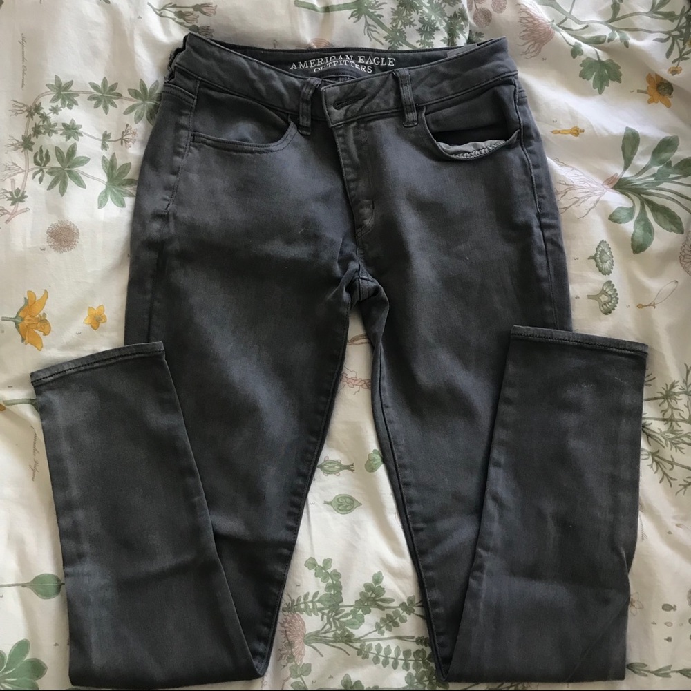 American Eagle Grey Jeggings